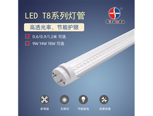 分析LED T8燈管為什么越來越受市場歡迎！