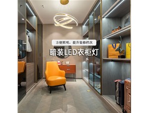衣柜照明神器-嵌入式手掃感應燈