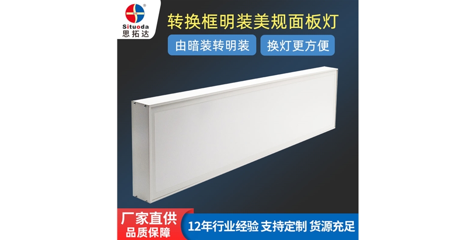 高端款 轉換框明裝面板燈-電源UL認證